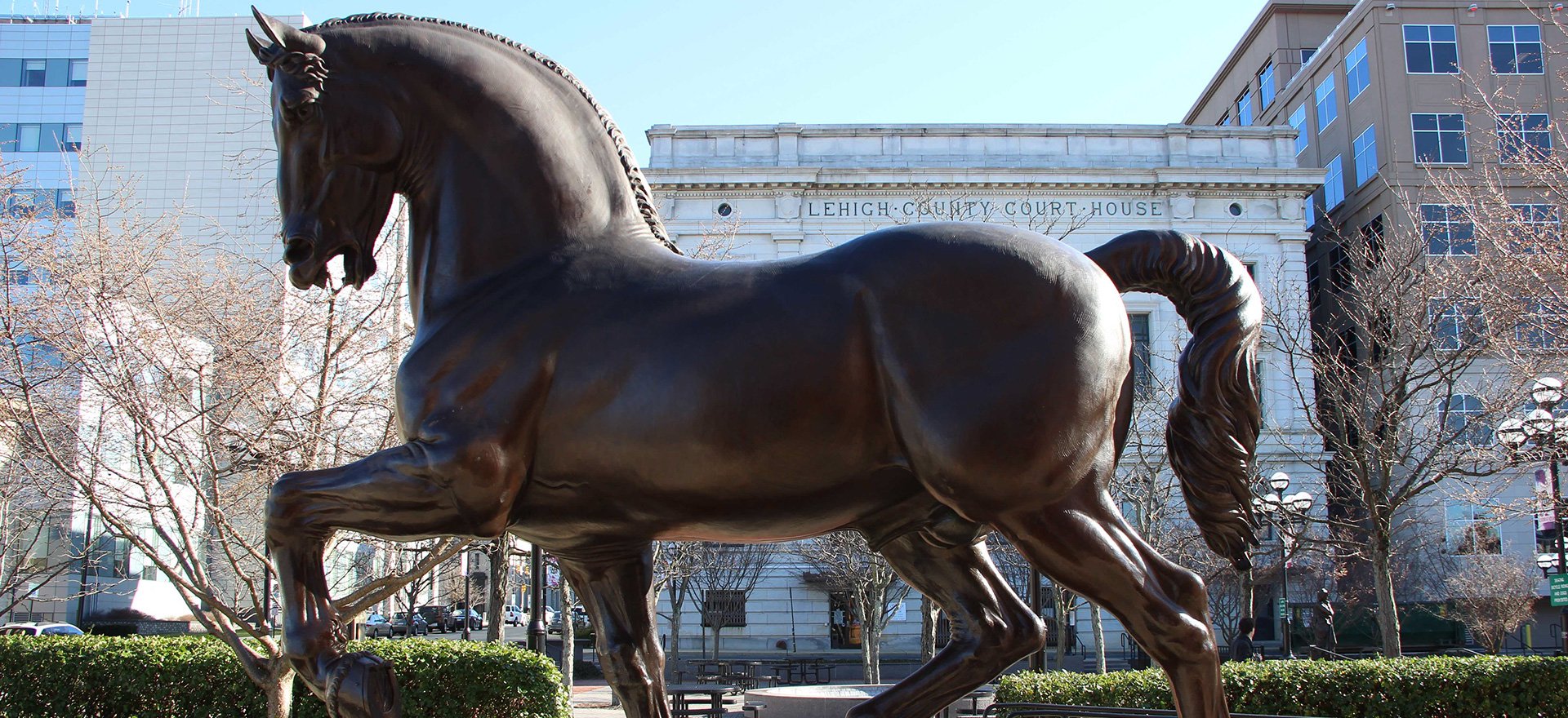 Horse statue